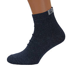 Шкарпетки чоловічі короткі демісезонні Житомир G 27-29 розмір (41-44 взуття) синій