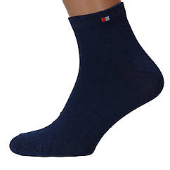 Шкарпетки чоловічі короткі демісезонні Житомир 29-31 розмір (43-46 взуття) спортивні темно-синій