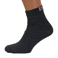 Шкарпетки чоловічі короткі демісезонні Житомир G 27-29 розмір (41-44 взуття) сірий