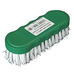 Щітка для одягу в пластмасовій колодці 12 см