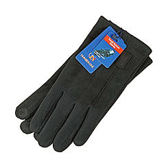 Рукавички чоловічі сенсорні тканина пальто з хутром осінь-зима Дизайн 1 розмір 11,5