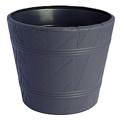 Горщик під дерево №7 42 см антрацит