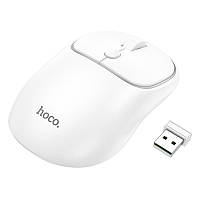 Мышь компьютерная Hoco GM25 Royal dual-mode busіness wireless mouse 1600 DPI Белый