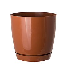Горщик круглий Toscana 19 см теракот