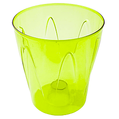 Кашпо для орхідей Аркада 13 см салатовий флуоресцентний