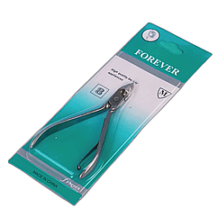 Щипчики манікюрні Forever з неіржавкої сталі 95 мм