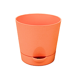Горщик Фіалка Люкс 11.5 см персиковий