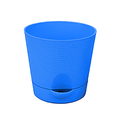 Горщик Фіалка Люкс 11.5 см синій