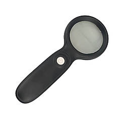 Лупа з ручкою BuroMax d 60 кратність х 3 з підсвічуванням