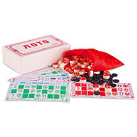 Лото настільна гра в кольоровій картонній коробці SP-Sport E7708