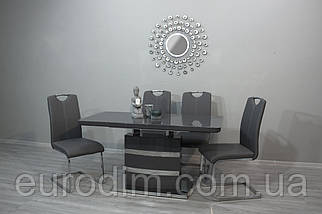 Стол Montana DT-115 MINI Dark Grey Gloss, фото 5