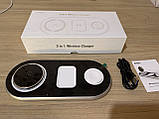 Бездротова зарядка D301 QI док-станція для iPhone Watch AirPods для айфона годинника навушників, фото 6