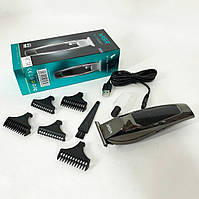 Профессиональная электробритва VGR V-030 / Машинка для стрижки волос беспроводная / Триммер KI-519 для усов