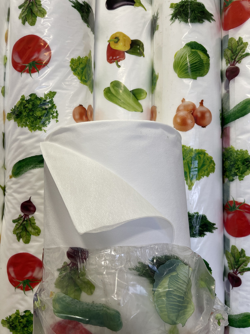 Агроволокно Garden Flora 60 г/м2 1.07 м 100 м Біле Агроволокно для теплиці Якісне агроволокно