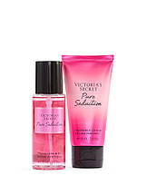 Подарунковий набір Victorias Secret Pure Seduction Set лосьйон та спрей для тіла 2*75 мл, фото 5