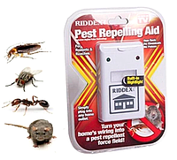 Ультразвуковой отпугиватель грызунов и насекомых Riddex Pest repelling Aid