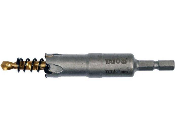 Коронка універсальна 19 мм для металу кераміки,дерева  TCT : Ø19 мм YATO