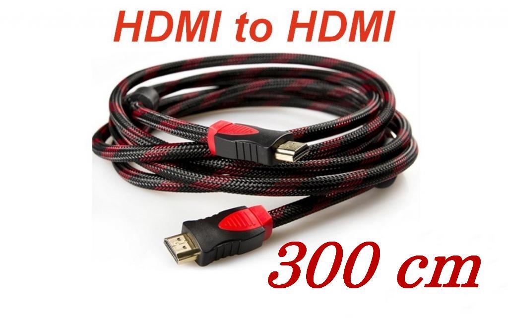 Кабель HDMI - HDMI 300 см, фото 1