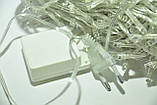 Світлодіодна гірлянда LED Star X-MAS 400 Led Cool White прозорий провід, фото 3