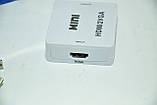 Конвертер HDMI2VGA перехідник з HDMI на VGA + 3.5 Audio, фото 6