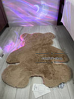 Меховой коврик Мишка 60х80 см