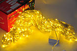 Гірлянда штора водоспад Curtain-Lights 200 LED 2х2м Warm White, фото 4