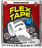 Водонепроникна ізоляційна стрічка FLEX TAPE White 150*10 cm, фото 4