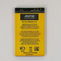 Акумулятор Aspor Lite для Nokia BL-4U (310/500/300 / 6600i / 5250/6216/8800)