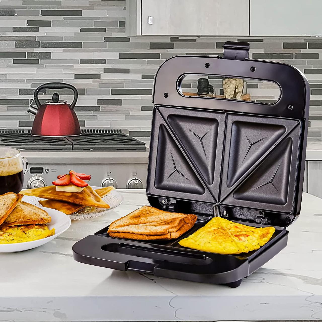 Сендвічниця електрична Domotec MS 7777 Sandwich Maker
