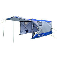 Трехслойная палатка-куб для зимней рыбалки 2*4 Mircamping 2023