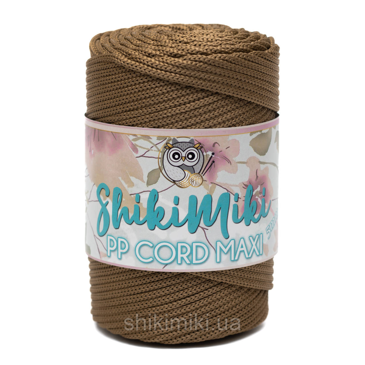 Поліпропіленовий шнур PP Cord 5 mm, колір Бронзовий, фото 1