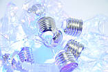 Гірлянда штора у вигляді лампочки Light Bulb Rhombus 150 LED 3x1.5м Multicolor, фото 4