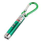 3в1 лазер ліхтар УФ детектор UKC Laser JD-78 Green, фото 3