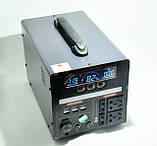 Портативна зарядна станція чистий синус 1800W 1200 Вт\год, фото 3