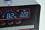 Портативна зарядна станція чистий синус 1800W 1200 Вт\год, фото 6