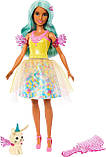 Лялька Барбі Тереза Barbie A Touch of Magic та аксесуари, у чарівному вбранні з вихованцем HLC36, фото 3