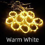 Гірлянда штора водоспад з пультом Copper Light 300 Led 3х3м Warm White, фото 3