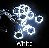 Гірлянда штора водоспад з пультом Copper Light 300 Led 3х3м Cool White, фото 2