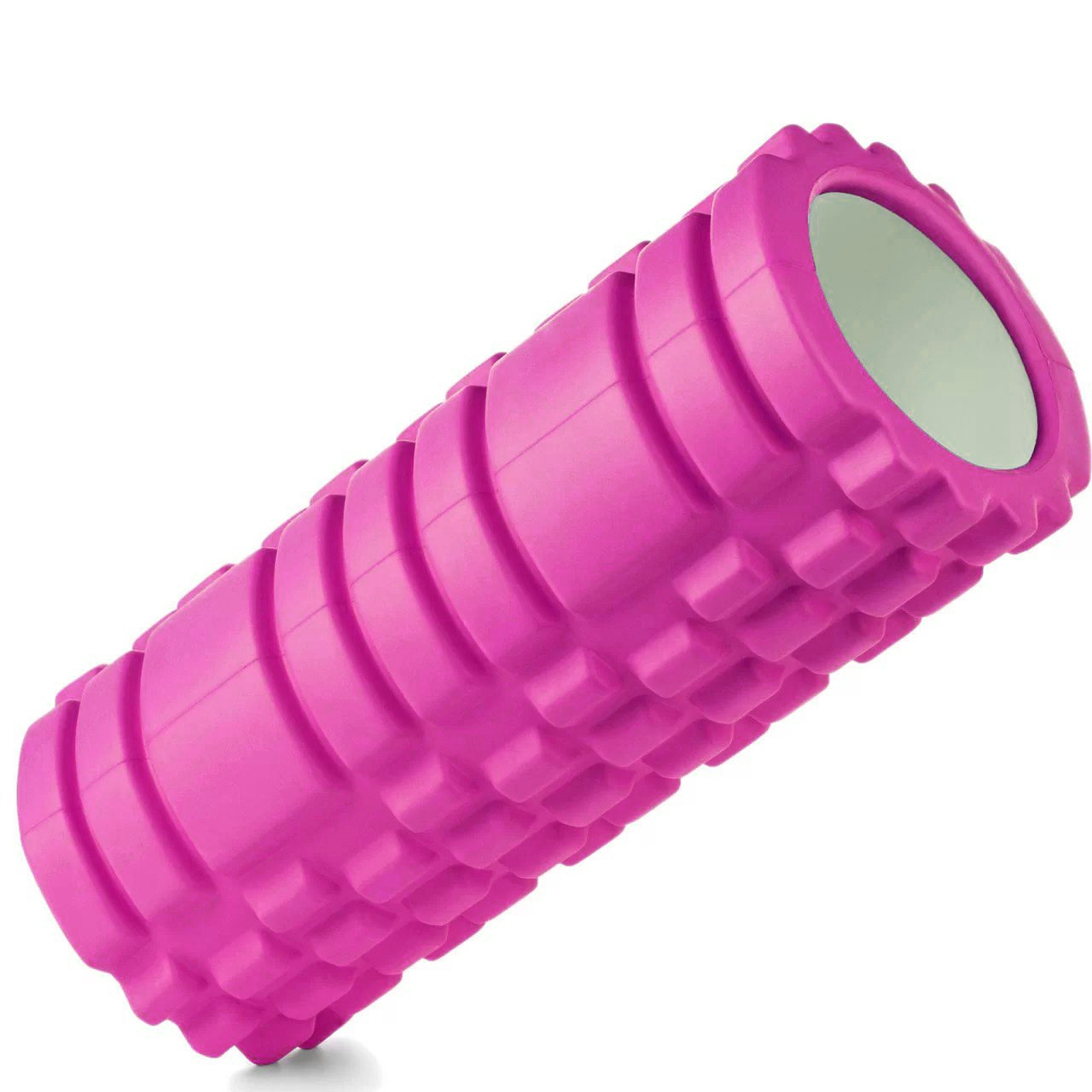 Массажный ролик (роллер) U-POWEX EVA foam roller (33x14см.) Pink PRO_440 - фото 2 - id-p2078354061