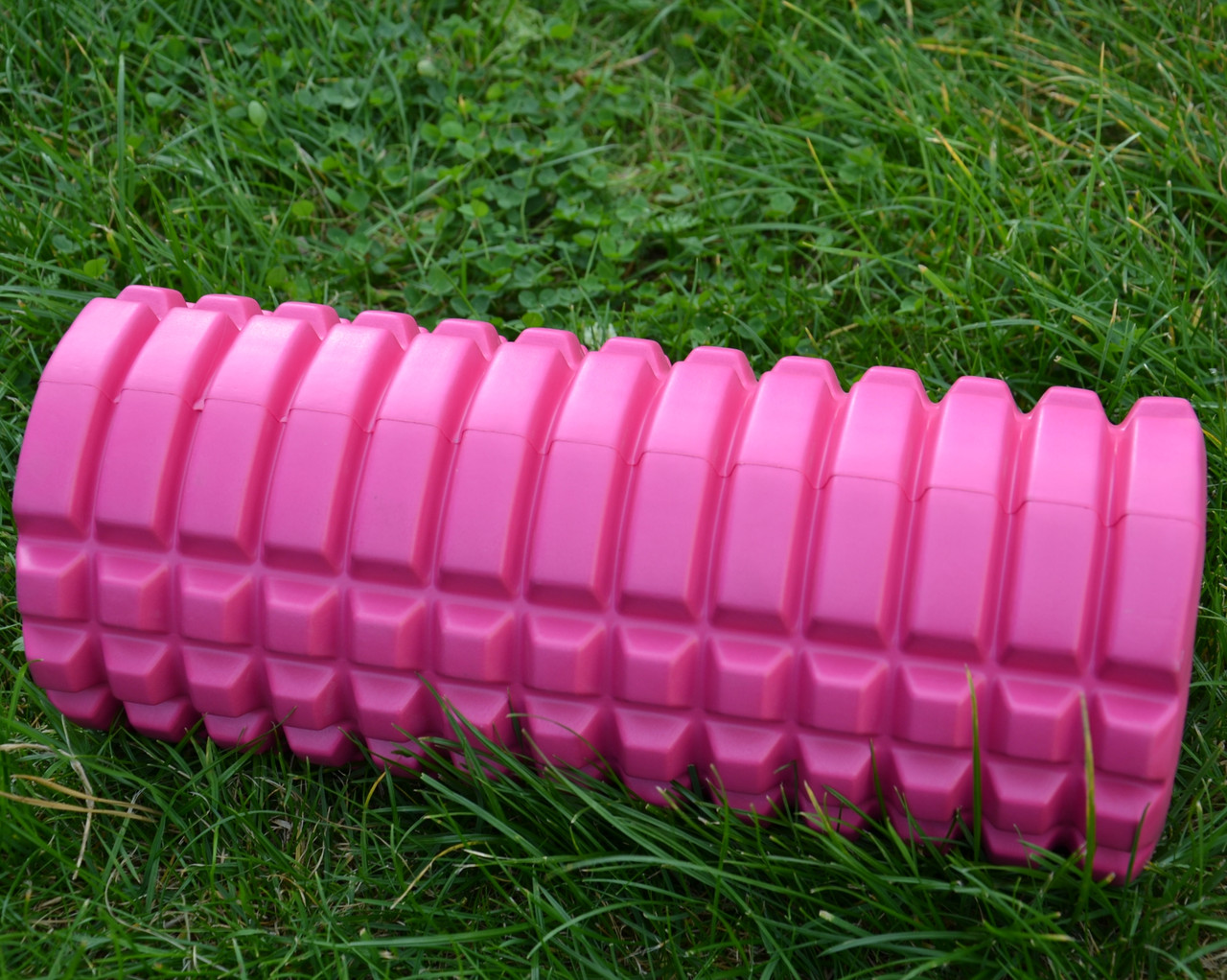 Массажный ролик (роллер) U-POWEX EVA foam roller (33x14см.) Pink PRO_440 - фото 4 - id-p2078354061