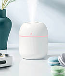 Зволожувач повітря дифузор з LED підсвічуванням UKC Humidifier Egg White, фото 3