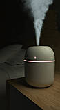 Зволожувач повітря дифузор з LED підсвічуванням UKC Humidifier Egg White, фото 4