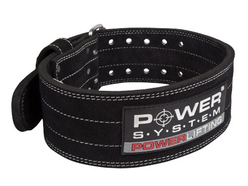 Спортивный пояс для пауэрлифтинга Power System PS-3800 PowerLifting кожаный Black XL PRO_1856 - фото 1 - id-p2078354089