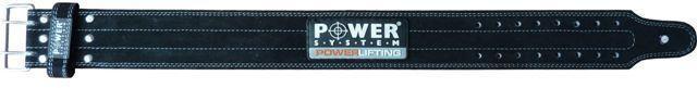 Спортивный пояс для пауэрлифтинга Power System PS-3800 PowerLifting кожаный Black XL PRO_1856 - фото 5 - id-p2078354089