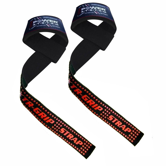 Ламки для тяги Power System PS-3430 XTR-Grip Straps Black/Red PRO_484 - фото 2 - id-p2078354090