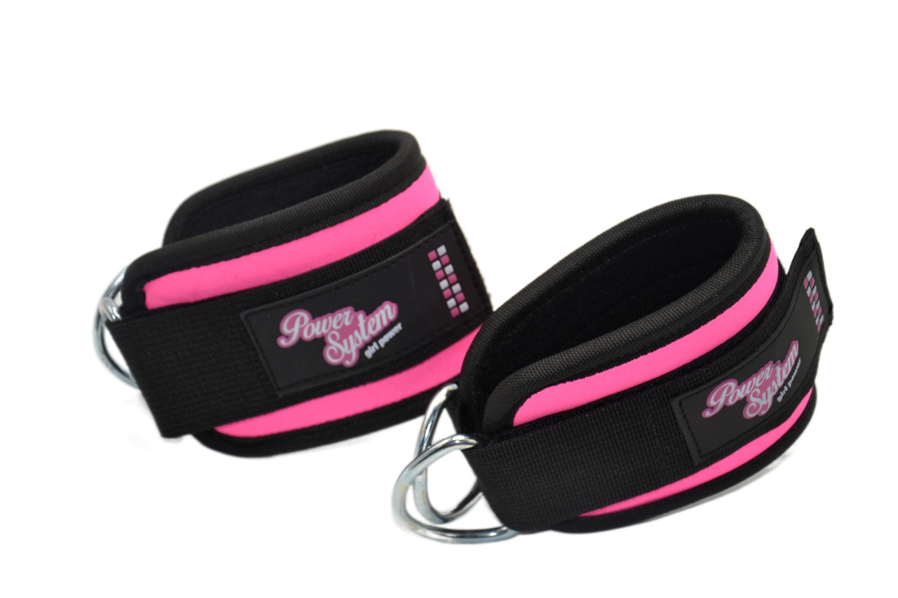 Манжети на щиколотку Power System PS-3450 Ankle Strap Gym Babe Pink PRO_564 - фото 3 - id-p2078354096