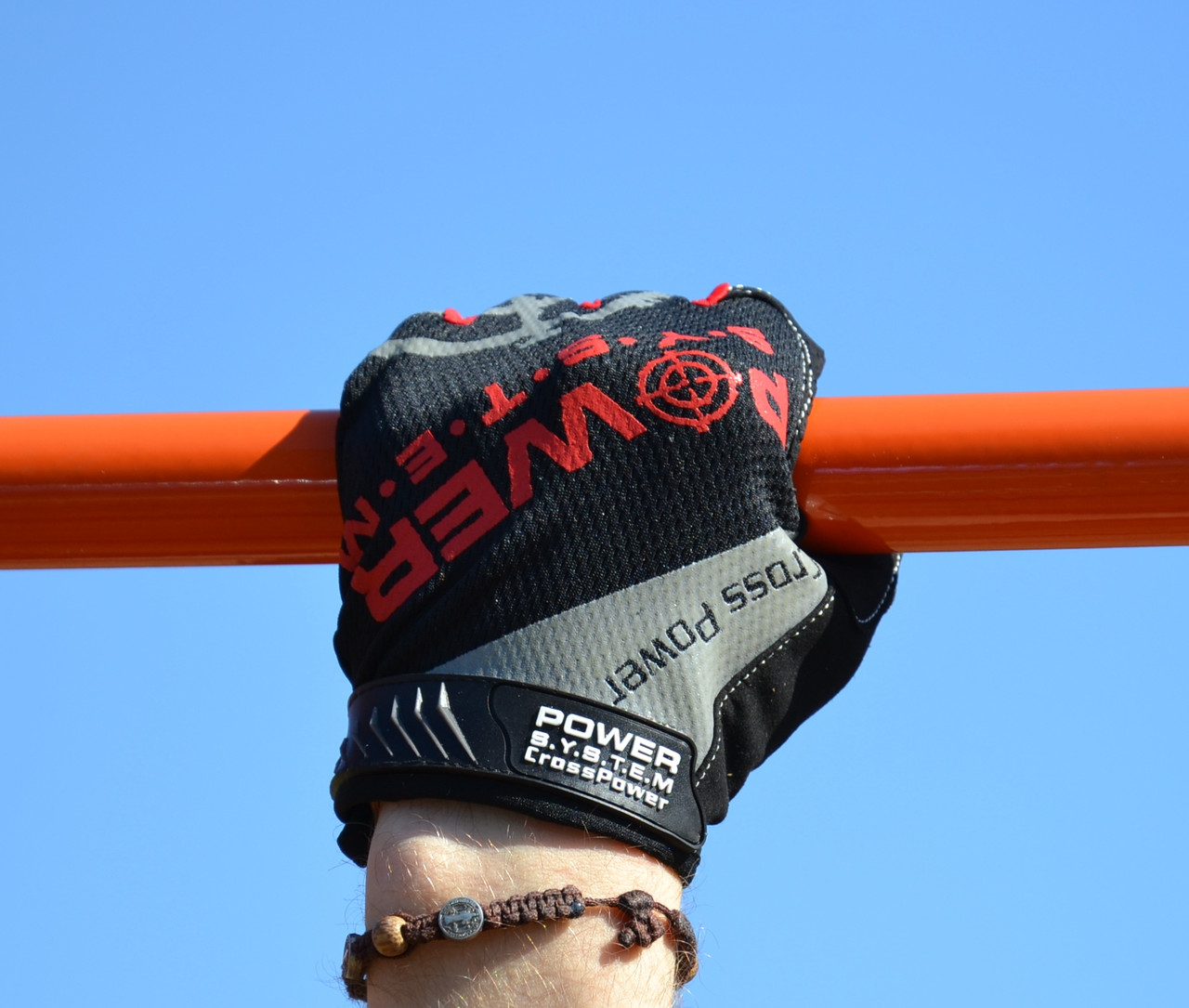 Спортивные перчатки для кроссфита с длинным пальцем Power System PS-2860 Cross Power Black/Red M PRO_847 - фото 9 - id-p2078354101
