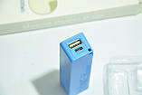 Зовнішній акумулятор Power Bank UKC A5 Blue, фото 4