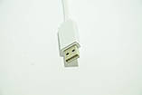 3-портовий USB hub розгалужувач хаб концентратор Vention White, фото 7
