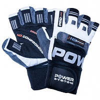 Спортивные перчатки для фитнеса Power System PS-2700 No Compromise Grey/White L PRO_726